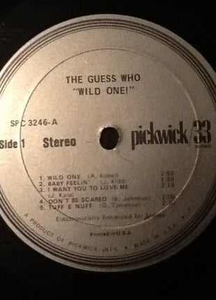 The Guess Who : Wild One! (LP, Comp)