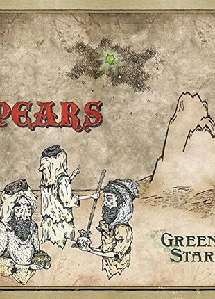 the album cover for The Pears - Green Star [LP]