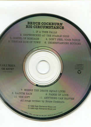 Bruce Cockburn : Big Circumstance (CD, Album)