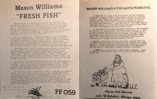 Mason Williams & The Santa Fe Recital : Fresh Fish (LP, Album, All)