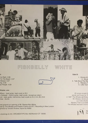 The Whales (2) : Fishbelly White (LP, Album)