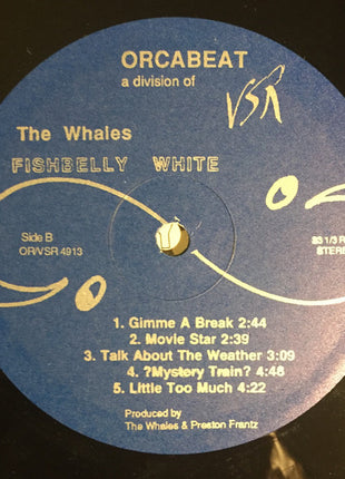 The Whales (2) : Fishbelly White (LP, Album)
