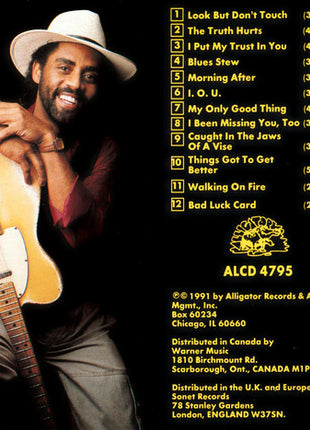 Kenny Neal : Walking On Fire (CD, Album, Promo)