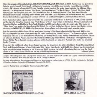 Kenny Neal : Walking On Fire (CD, Album, Promo)