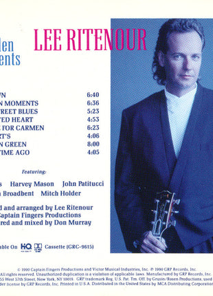 Lee Ritenour : Stolen Moments (CD, Album, Club, CRC)
