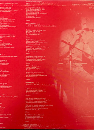 The Amazing Blondel* : Evensong (LP, Album, Scr)