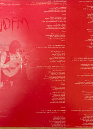 The Amazing Blondel* : Evensong (LP, Album, Scr)