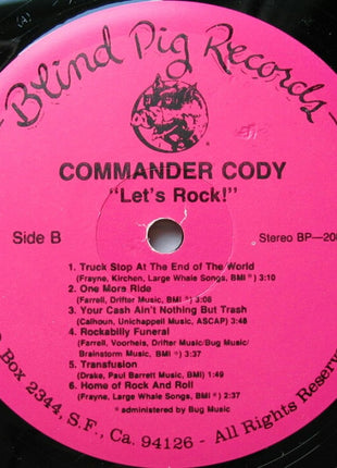 Commander Cody : Let's Rock! (LP, Album)