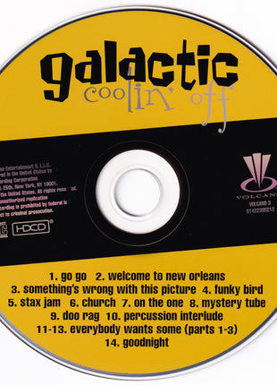 Galactic : Coolin' Off (HDCD, Album, RE)