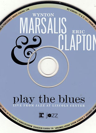 Wynton Marsalis & Eric Clapton : Play The Blues - Live From Jazz At Lincoln Center (CD, Album)