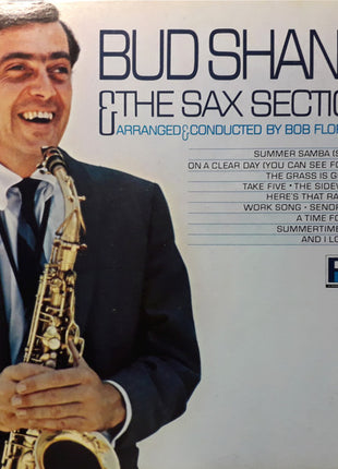 Bud Shank : Bud Shank And The Sax Section (LP, Album, Mono, Gat)