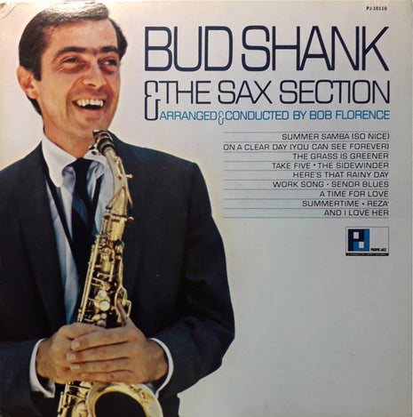 Bud Shank : Bud Shank And The Sax Section (LP, Album, Mono, Gat)