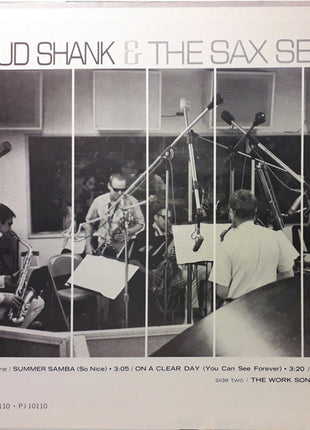 Bud Shank : Bud Shank And The Sax Section (LP, Album, Mono, Gat)