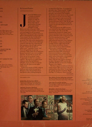 Jazz At The Philharmonic : The Historic Recordings (2xLP, Album, RE, Pit)