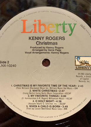 Kenny Rogers : Christmas (LP, Album, RE, Spe)