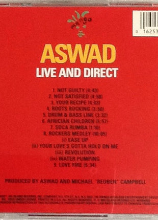Aswad : Live And Direct (CD, Album)