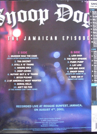 Snoop Dogg : The Jamaican Episode (LP, RSD, Comp, Ltd, Pur)