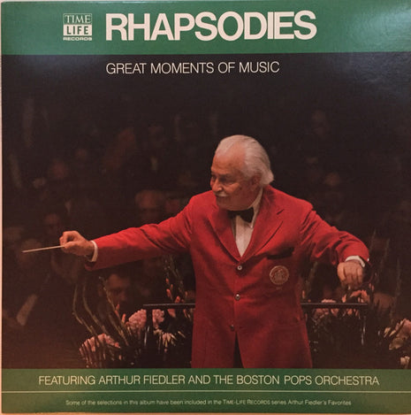 Arthur Fiedler And Boston Pops Orchestra : Rhapsodies (LP, Comp, RE)