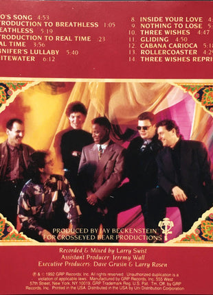 Spyro Gyra : Three Wishes (CD, Album, RE)