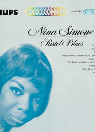 the album cover for Nina Simone - Pastel Blues