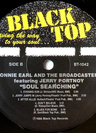 Ronnie Earl & The Broadcasters* : Soul Searching (LP, Album)
