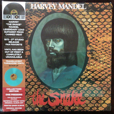 Harvey Mandel : The Snake (LP, Album, Gat)