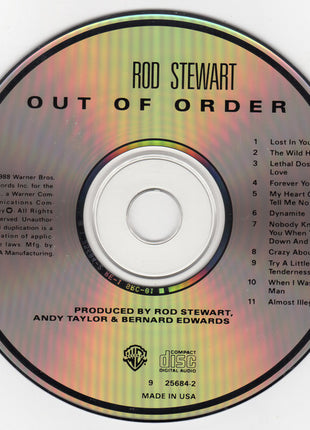 Rod Stewart : Out Of Order (CD, Album)