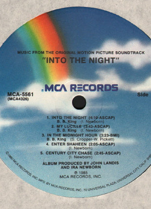 Various : Into The Night (Music From The Original Motion Picture Soundtrack) (LP)