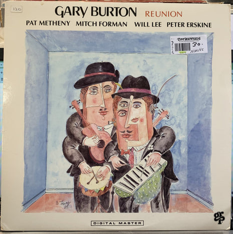 Gary Burton, Pat Metheny, Mitch Forman*, Will Lee, Peter Erskine : Reunion (LP, Album, Promo)