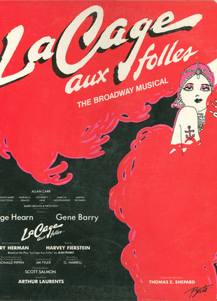 Jerry Herman : La Cage Aux Folles (The Broadway Musical) (LP, Album, Gat)