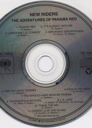 New Riders Of The Purple Sage : The Adventures Of Panama Red (CD, Album, RE)
