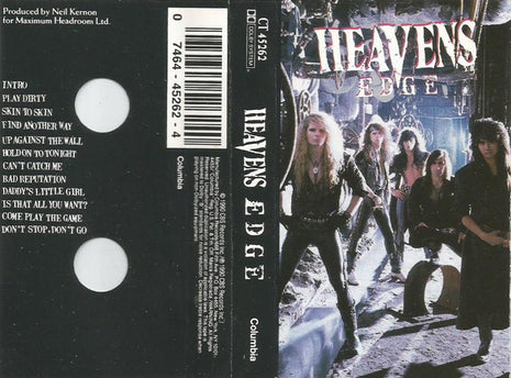 Heavens Edge : Heavens Edge (Cass, Album)