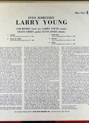 Larry Young : Into Somethin' (LP, Album, Mono)