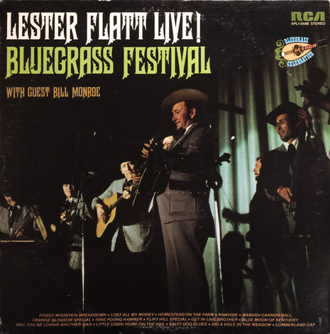 Lester Flatt : Live Bluegrass Festival (LP, Album)