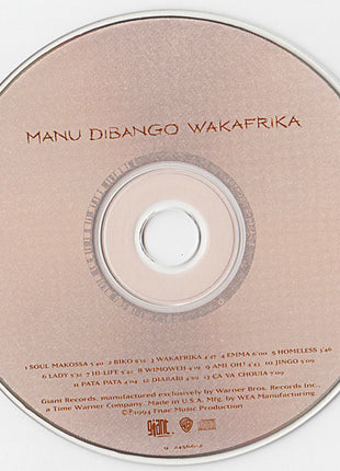 Manu Dibango : Wakafrika (CD, Album)