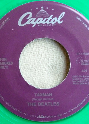 The Beatles : Birthday / Taxman (7", Single, Jukebox, Gre)