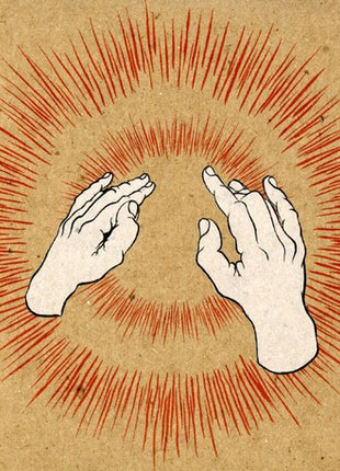 the album cover for Godspeed You! Black Emperor - Lift Your Skinny Fists Like Antennas to Heaven