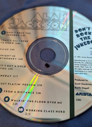 Alan Jackson (2) : Don't Rock The Jukebox (CD, Album, Club, CRC)