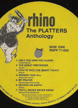 The Platters : The Platters Anthology (2xLP, Comp)