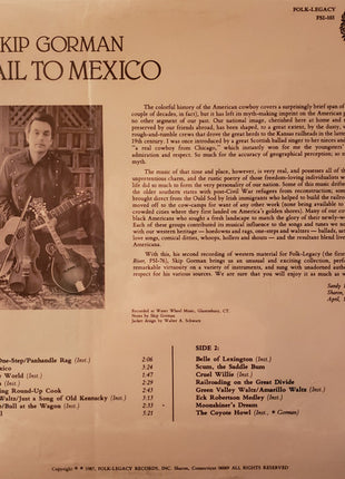 Skip Gorman : Trail To Mexico (LP)