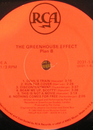 Plan B (2) : The Greenhouse Effect (LP, Album)