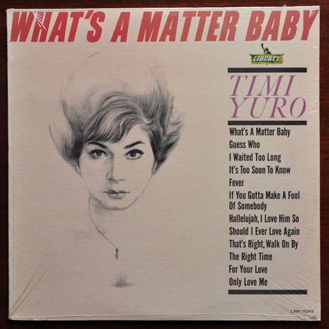 Timi Yuro : What's A Matter Baby (LP, Album, Mono)
