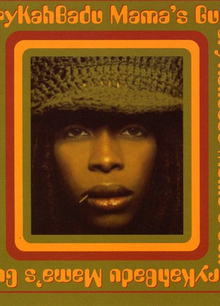 the album cover for Erykah Badu - Mama's Gun