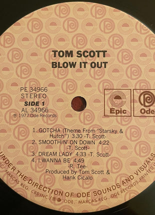 Tom Scott : Blow It Out (LP, Album, Ter)