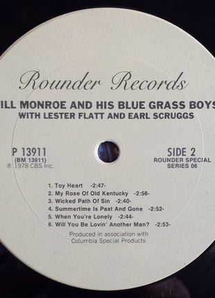 Bill Monroe And His Blue Grass Boys* With Lester Flatt And Earl Scruggs* : The Original Bluegrass Band (LP, Comp)