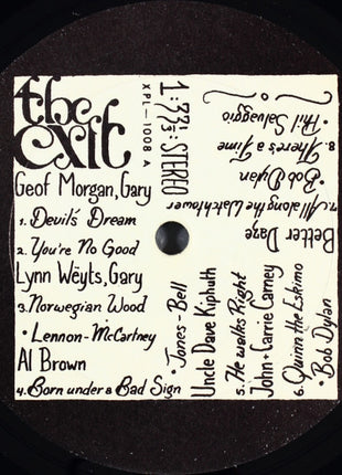 Various : The Exit (LP)