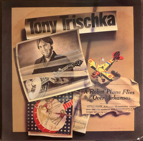 Tony Trischka : A Robot Plane Flies Over Arkansas (LP, Album)