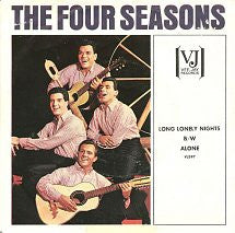 The Four Seasons : Alone (7", Single)