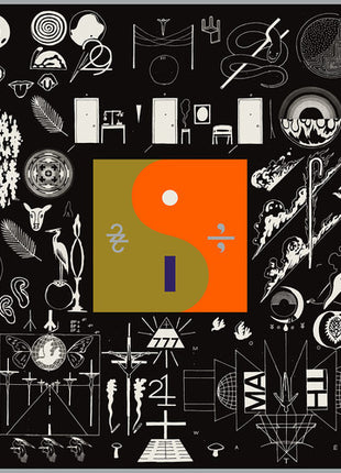 the album cover for Bon Iver - 22, A Million