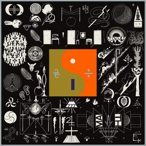 the album cover for Bon Iver - 22, A Million